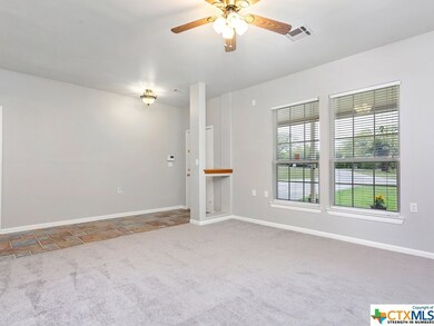 Living Room with great view of the front and tons