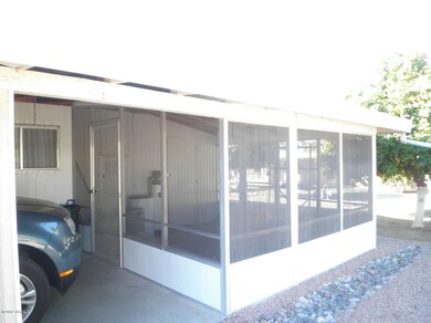 Screened storage area