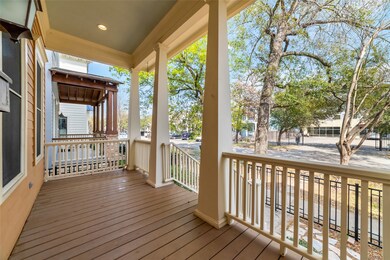 Large front porch