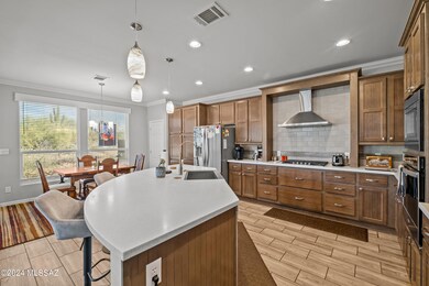 gas cooktop & hood