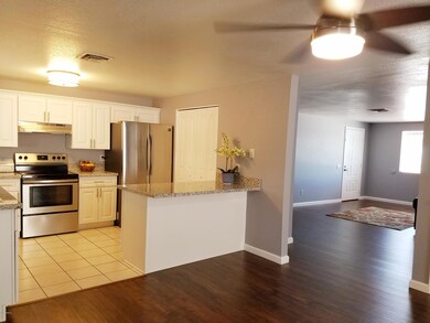 Dining area towards front door