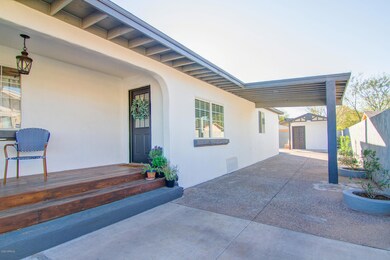 Front Porch & Carport