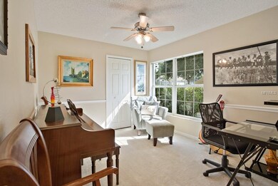 Front Living Room / Den - Chair Rail Molding - Wal