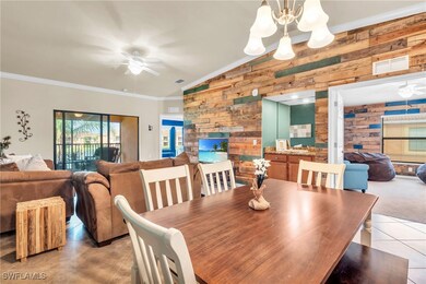 Dining/Great Room with vaulted ceilings