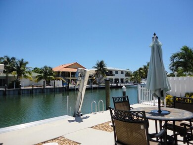 Dock and 100' Wide Canal