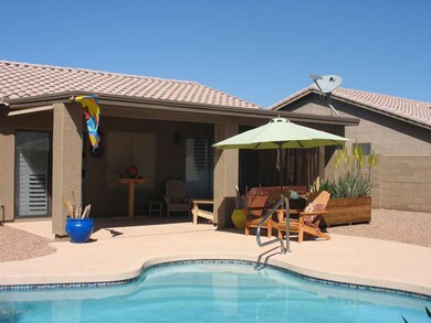 Covered patio