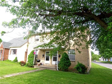 Second view of Duplex sits on a corner lot