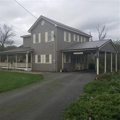 Front Entrance with carport