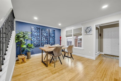 Formal dining area