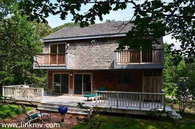 Offering privacy, decks and patio!
