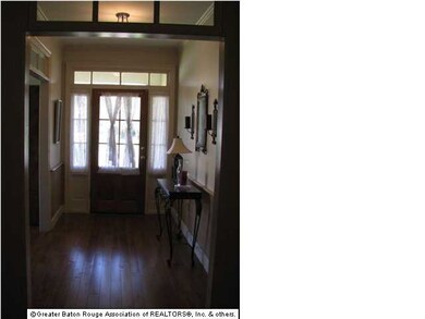 Foyer with Transom