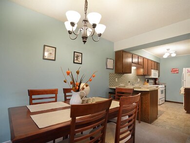 Dining room off the kitchen