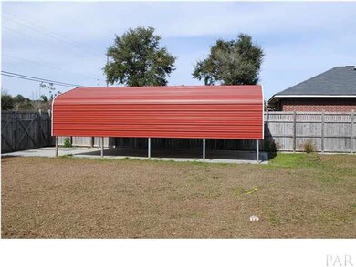 Metal Shed - for boat, motorhome, extra cars, etc. with a separate entrance from Luther Fowler Rd.