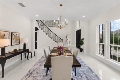 View of Dining and Foyer