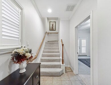 The foyer with space for your favorite piece of ac