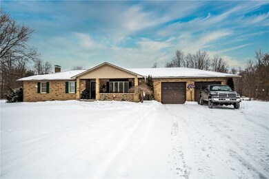Attached 2 car garage + 2nd garage, barn, tack roo