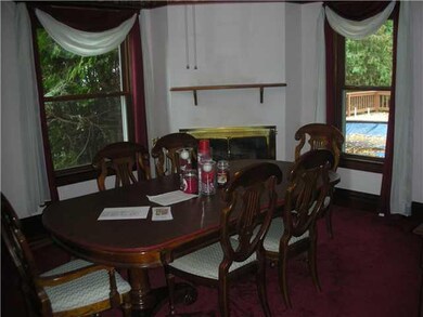 Dining Room. formal dining room with gas fireplace