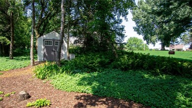 There are THREE storage sheds on the property! Also storage under the front porch!