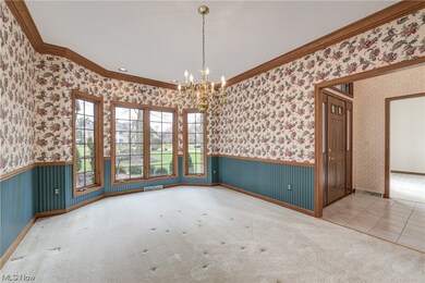 Large bright bay window