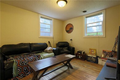 Living room of lower level.