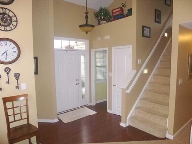 Entry. Large entry, laudrey room and access to the garage is to the door opening, right of the main entry door.  When you come look  at the house, please remove your shoes so as not to soil the beautiful carpet.