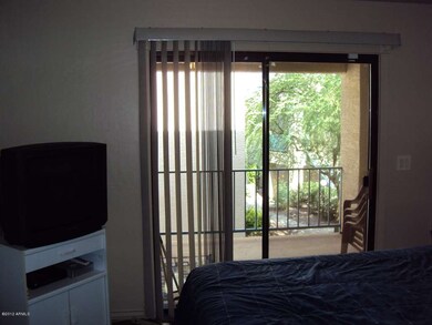 Access to balcony out the masters
