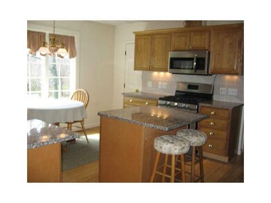 Kitchen. Stainless granite kitchen with island!