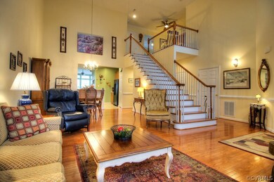 As you enter the Front Door to an expansive and op