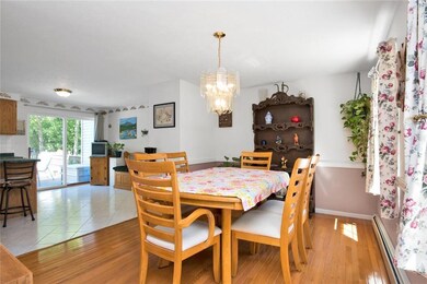 Formal Dining space opens to kitchen.
