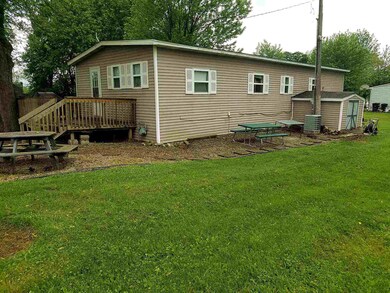 Rear of home.