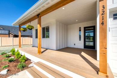 Expansive front porch