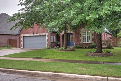 Enjoy the beautiful landscaping and welcoming fron