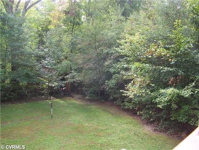 Yard/Garden - Flat rear yard surrounded by woods f