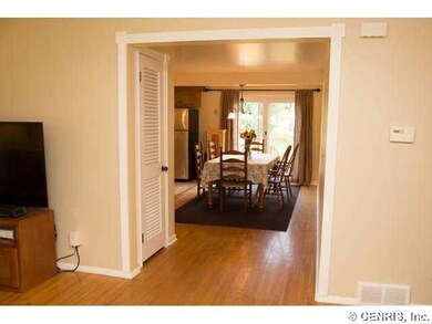 Dining Room. View of the dining area as you enter 