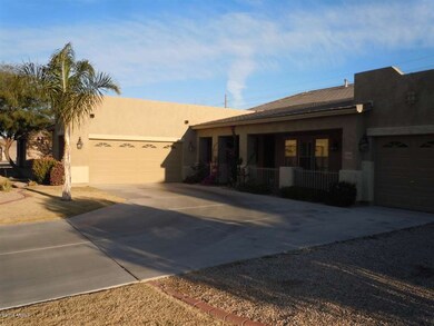 Driveway and 2 car garage
