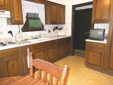 Kitchen. Lots of cabinets & counter space.