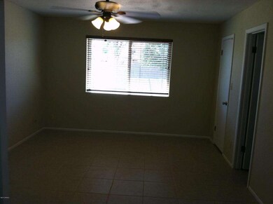 Master bedroom with dual door entry!