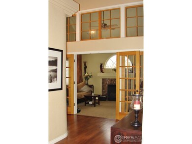 Entry, Living room, Vaulted