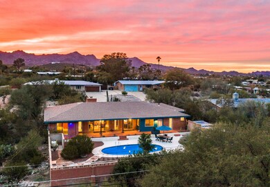Nestled in the Tucson Mtn Foothills