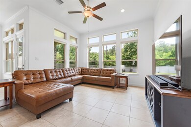 Huge living room with amazing natural lighting