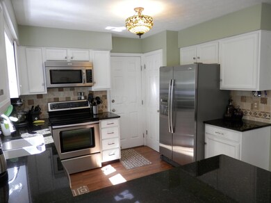 Great view of kitchen...