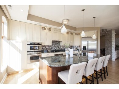 Newly refaced center island - indirect lighting ac