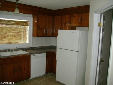 Kitchen - The doors to the right lead into the den