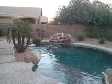 Beautiful Pool with Waterfall