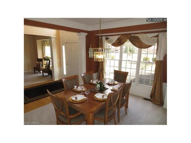 Formal Dining Rm with Box Bay Window. Crown and Ch