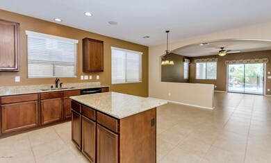 Spacious eat-in kitchen
