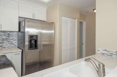 laundry closet off of the kitchen