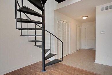 Foyer. The welcoming tiled entry foyer boasts two