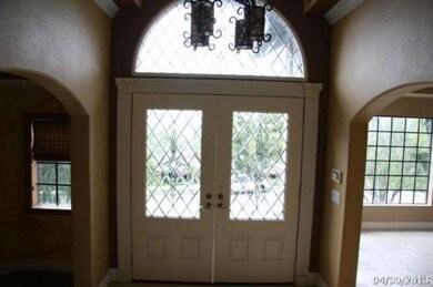 Etched glass french doors