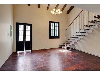 Living Room. Entrance doors which open to main cou